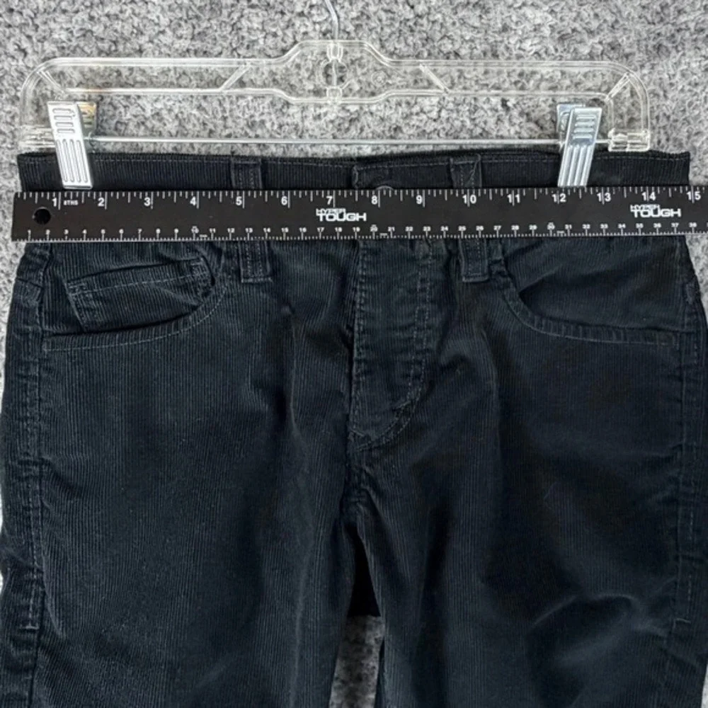 Levi's 511 Men's W30 L32 Skinny Corduroy Pants Black Cord Trousers Casual Modern